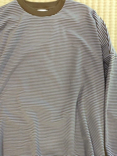 Customer photo review of Perry Fleece Oversized Crewneck