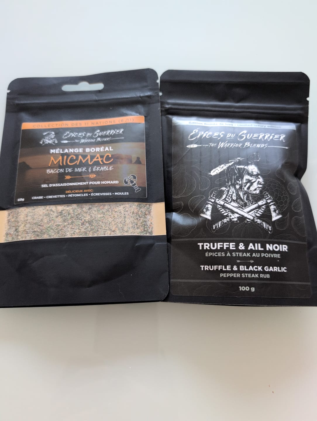 Customer photo review of Duo d'épices Terre & Mer - Version truffe et ail noir