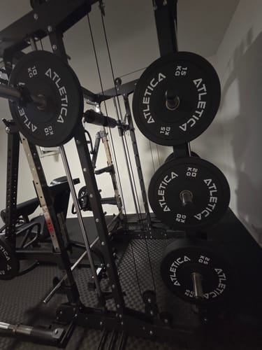 Customer photo review of Bumper Plates Set | 150 kg