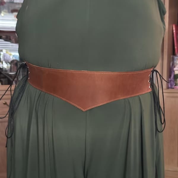 Customer photo review of Wide Corset Belt