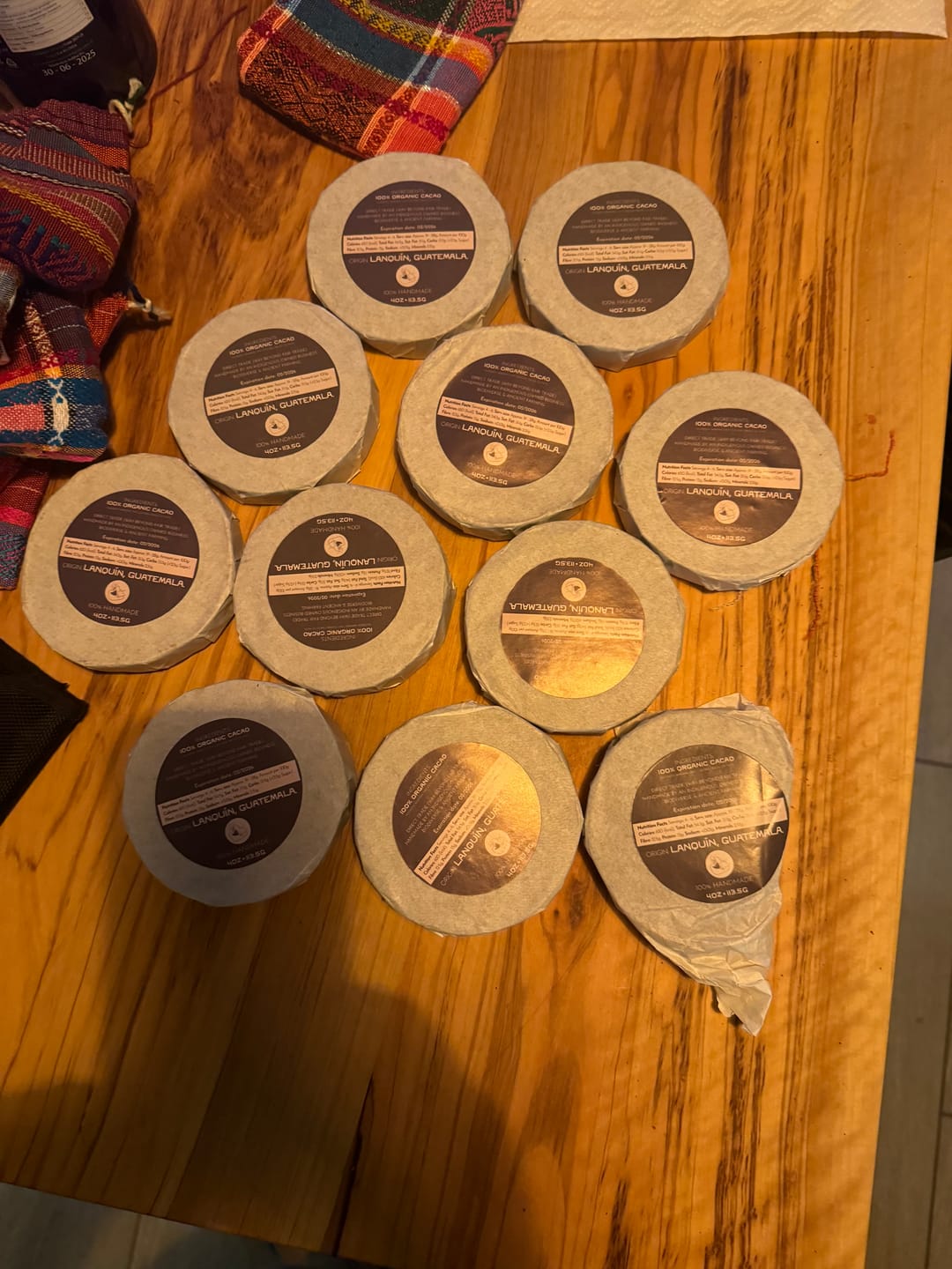 Customer photo review of Fifth Element Cahabón Cacao - 100% Pure Ceremonial Cacao Paste