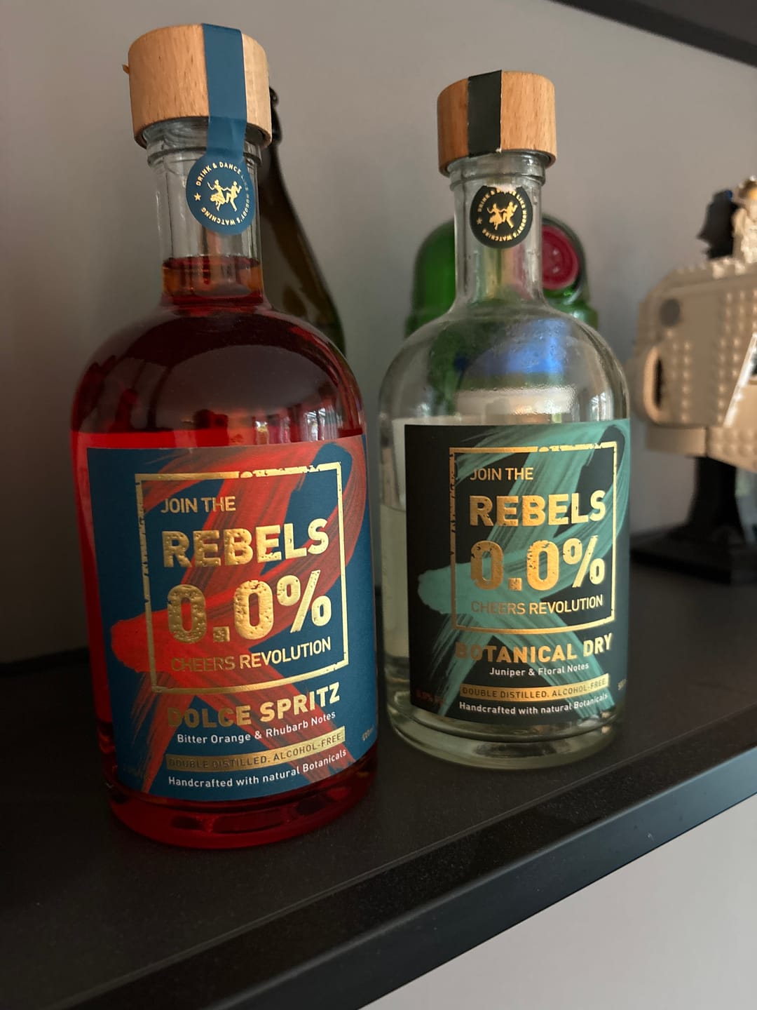 Customer photo review of REBELS 0.0% DOLCE SPRITZ (alcohol-free Spritz)