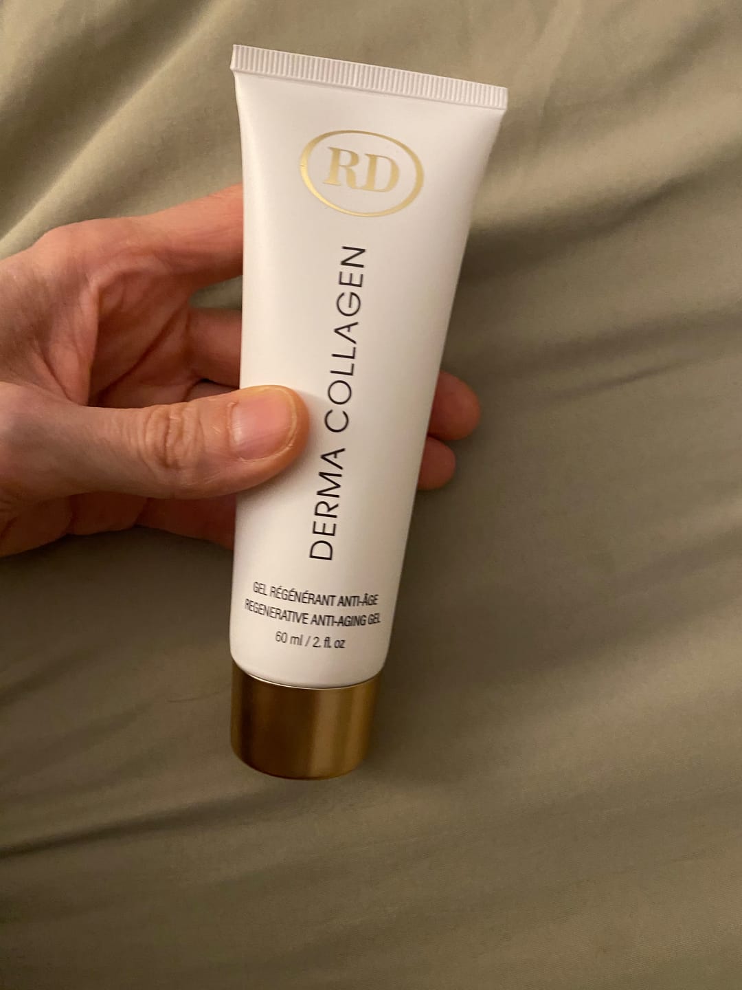 Customer photo review of Gel régénérant anti-âge - Derma Collagen 60ml