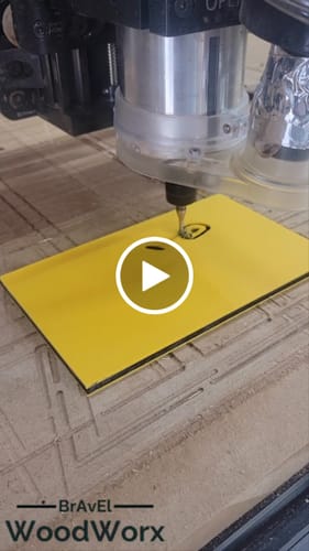 Customer video review of ColorCore HDPE Plastic - Premium Multi-Layer Engravable Sheets