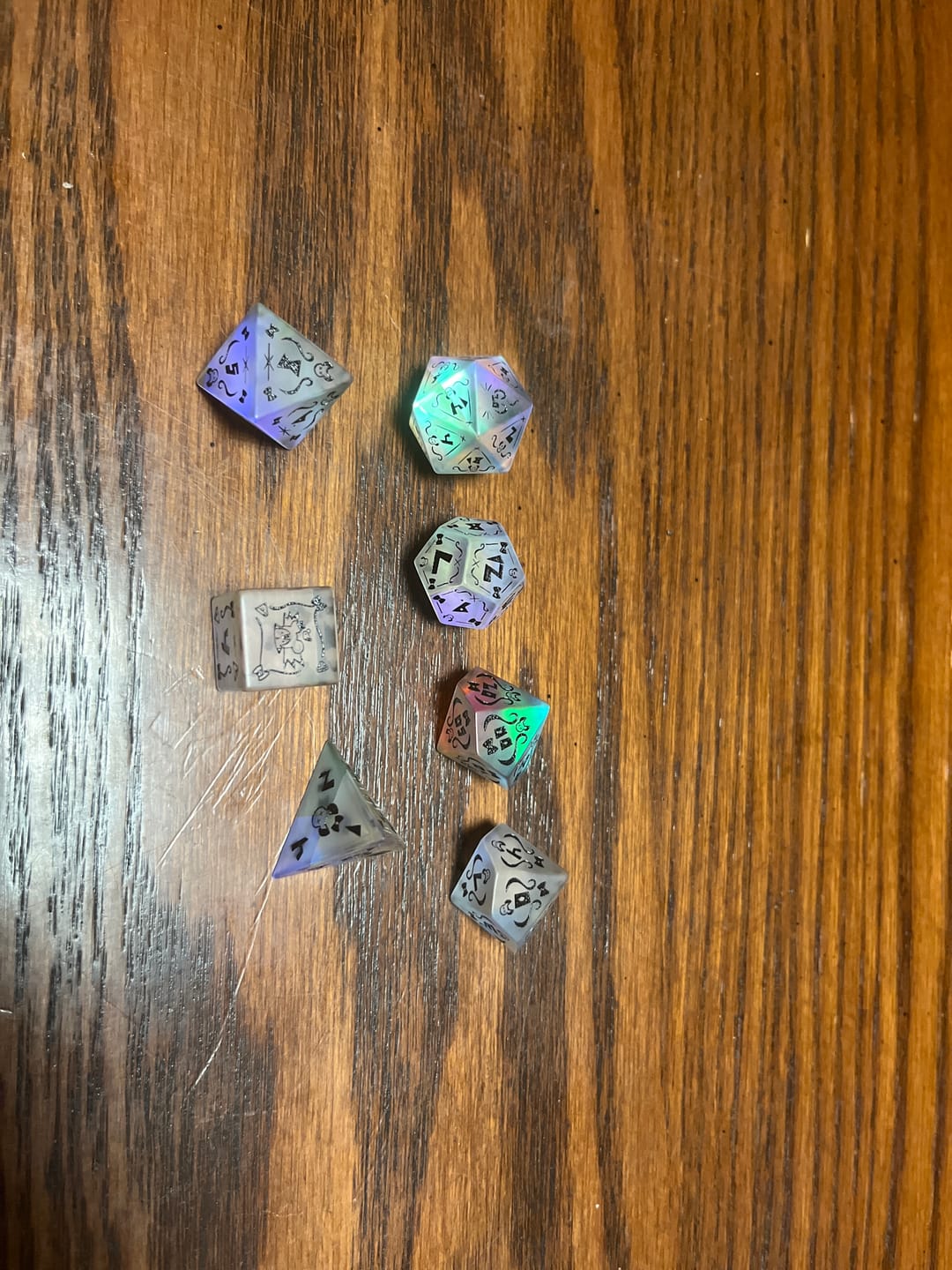 Customer photo review of PRE-ORDER | Baelz Dice Set | hololive x MMG Exclusive
