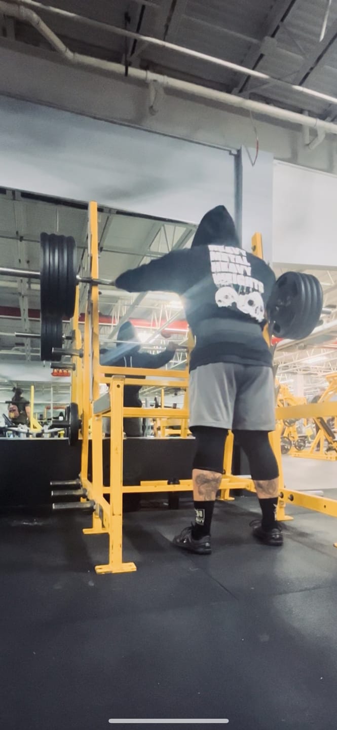 Customer photo review of Heavy Metal Pullover - Black/White