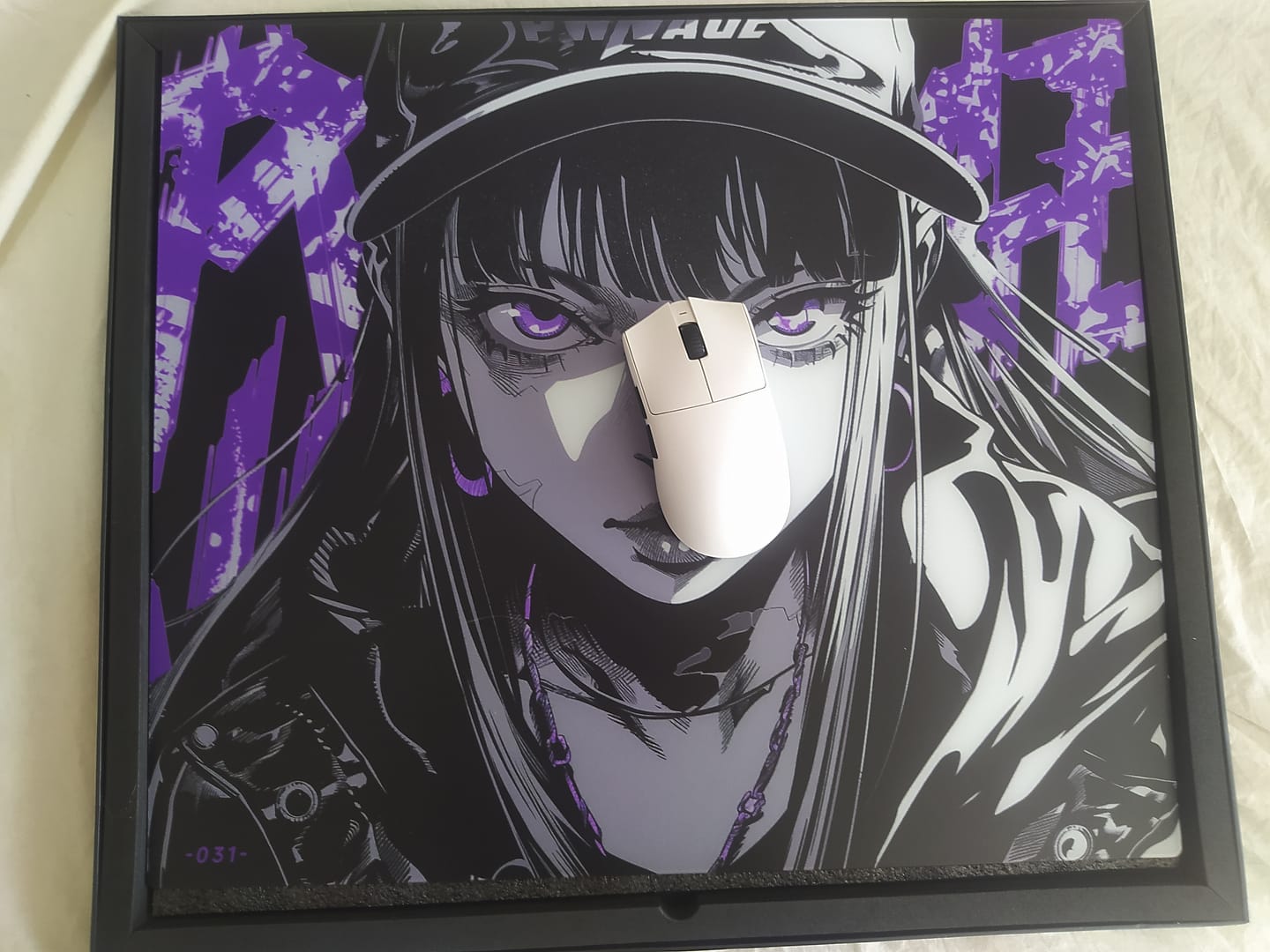 Customer photo review of Pwnage Nyomi Cam Mousepad