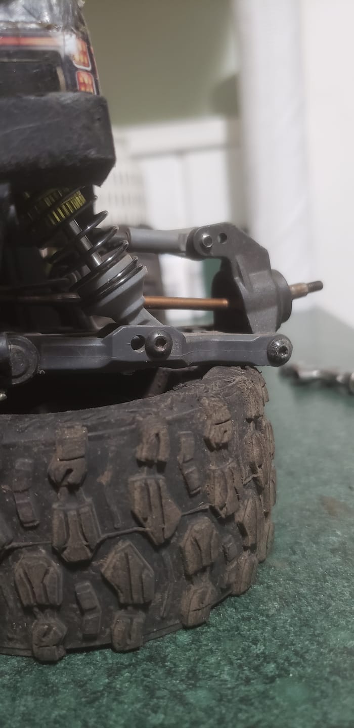 Customer photo review of S2 Alloy Steel CVD for RC Car ROG1 and X12S
