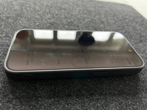 Customer photo review of 3 in 1 Screen Protector - iPhone