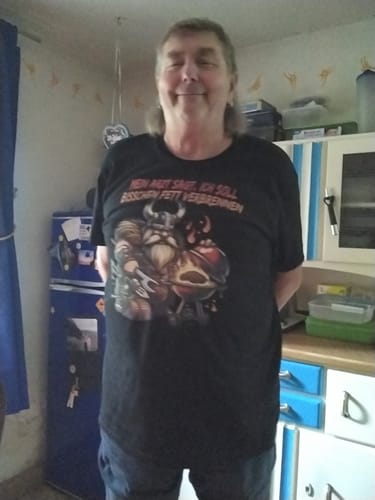 Customer photo review of Grill Meister - Premium Shirt