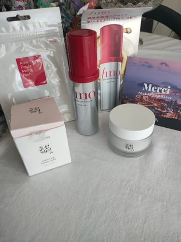 Customer photo review of Shiseido - Huile capillaire Fino Premium Touch Essence - 70ml