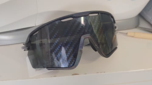 Customer photo review of Knight Nano Lens Sports Glasses