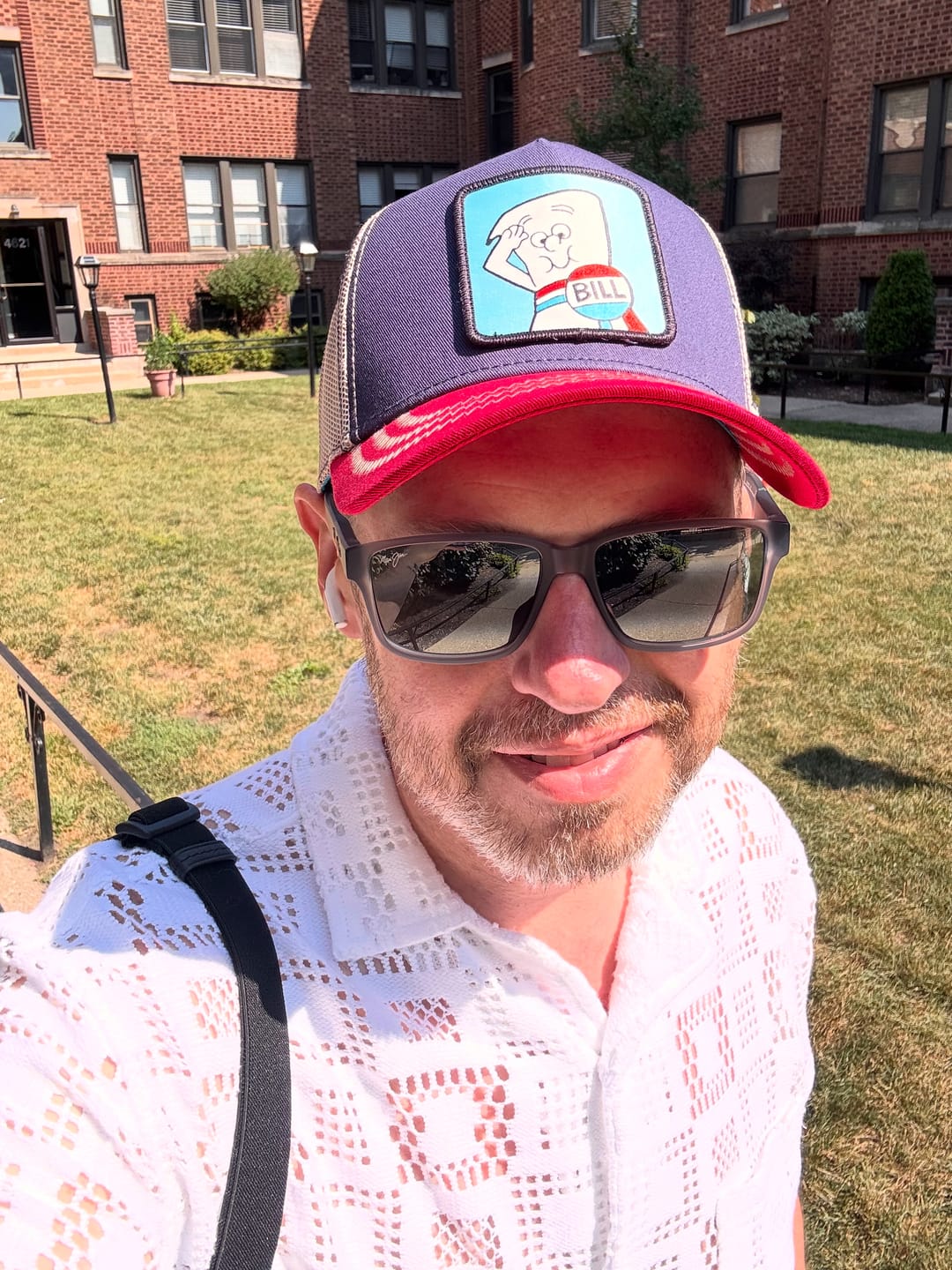 Customer photo review of OVERLORD X Schoolhouse Rock!: Bill Trucker Cap