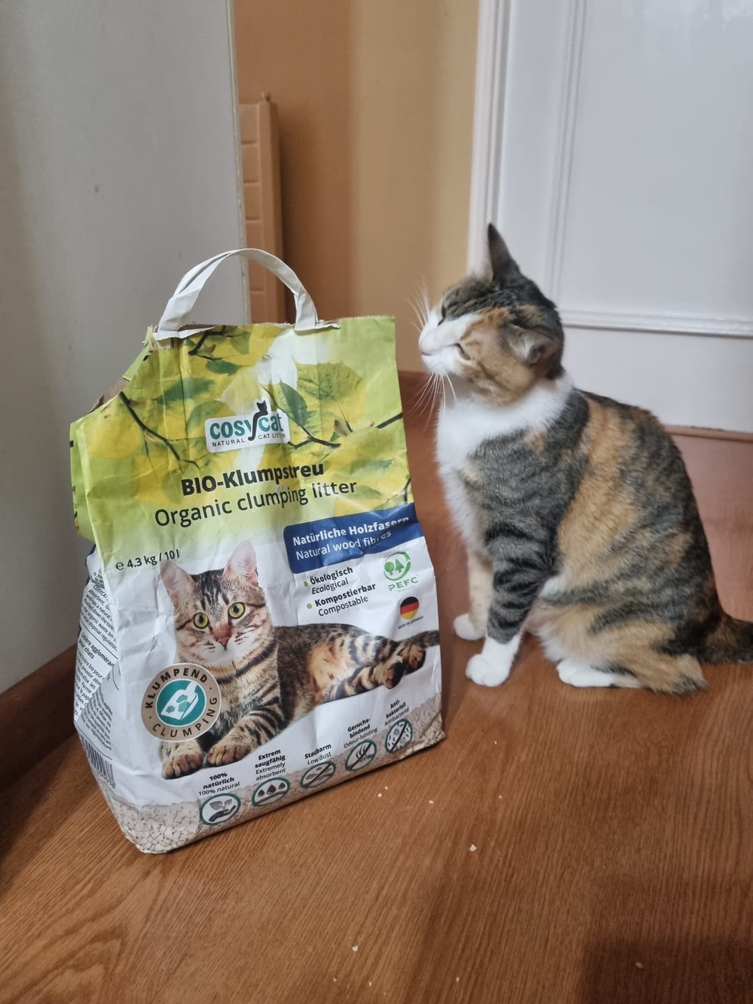 Customer photo review of Arena biodegradable Cosycat 4,3 kg