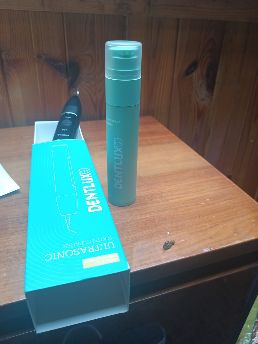 Customer photo review of Dentlux ochucená zubní pasta našlehaný kokos