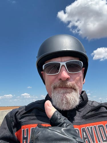 Customer photo review of SOA Smallest Lightest DOT Beanie Flat Black No Peak