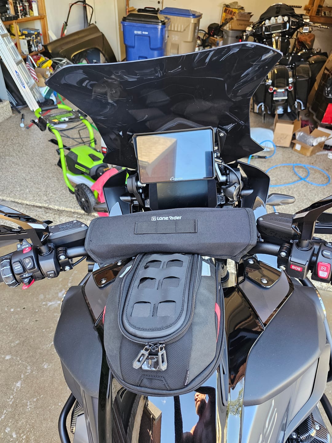 Customer photo review of Handlebar Bag