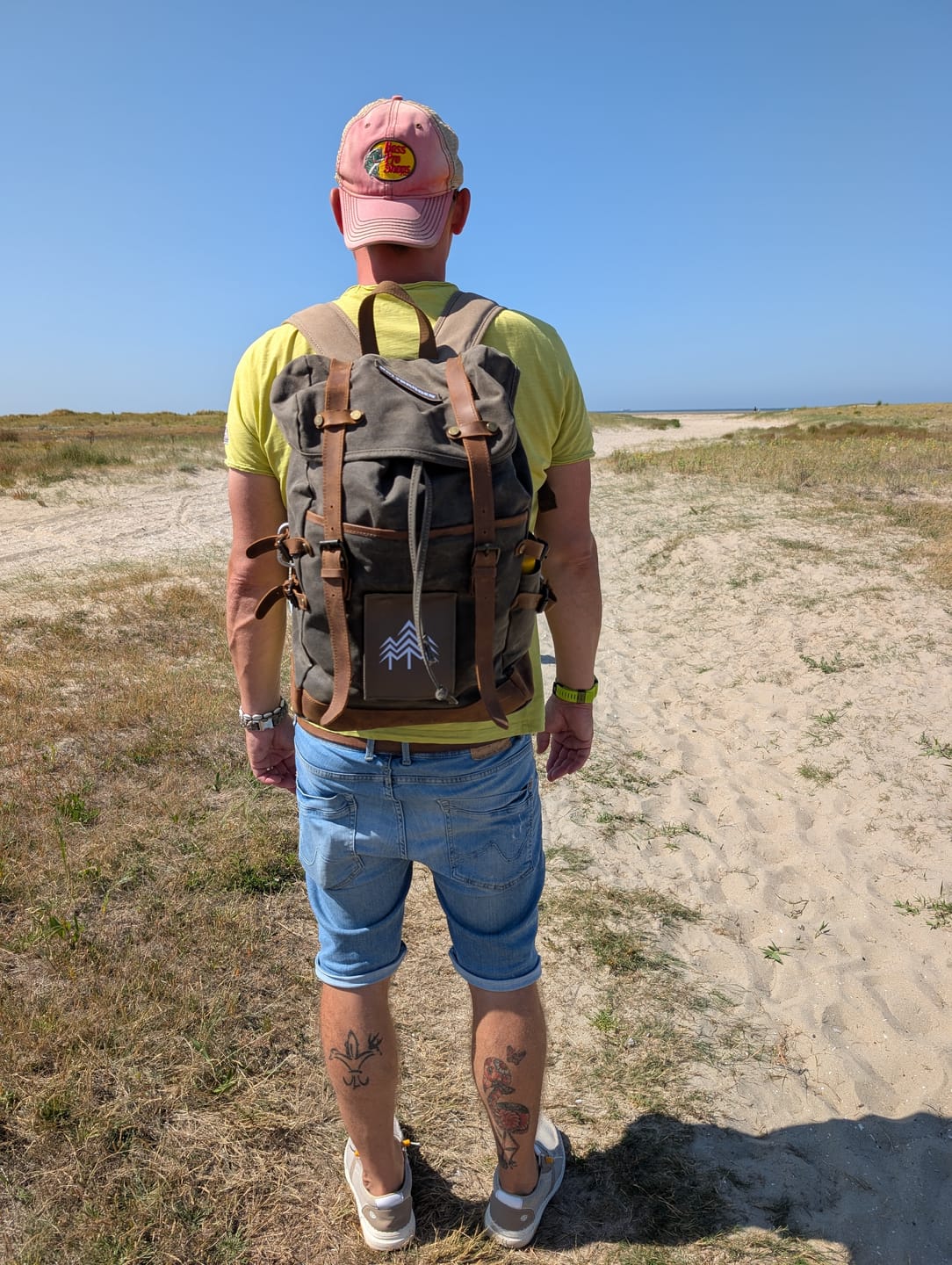 Customer photo review of Rucksack mit Patch (🌲)