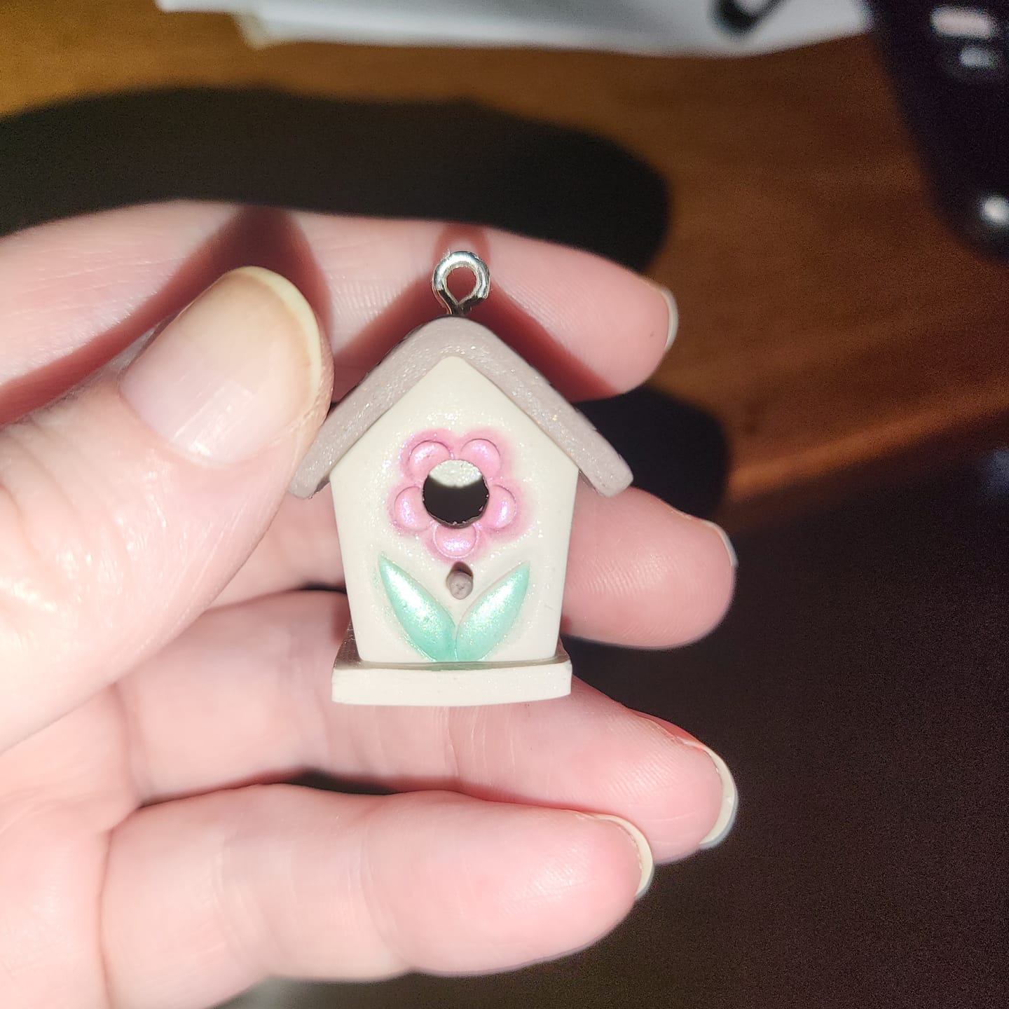 Customer photo review of 3D Birdhouse Kit
