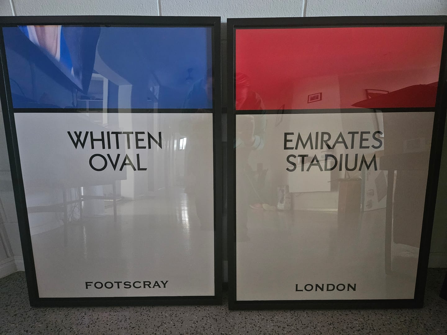 Customer photo review of Personalised Street Name Print