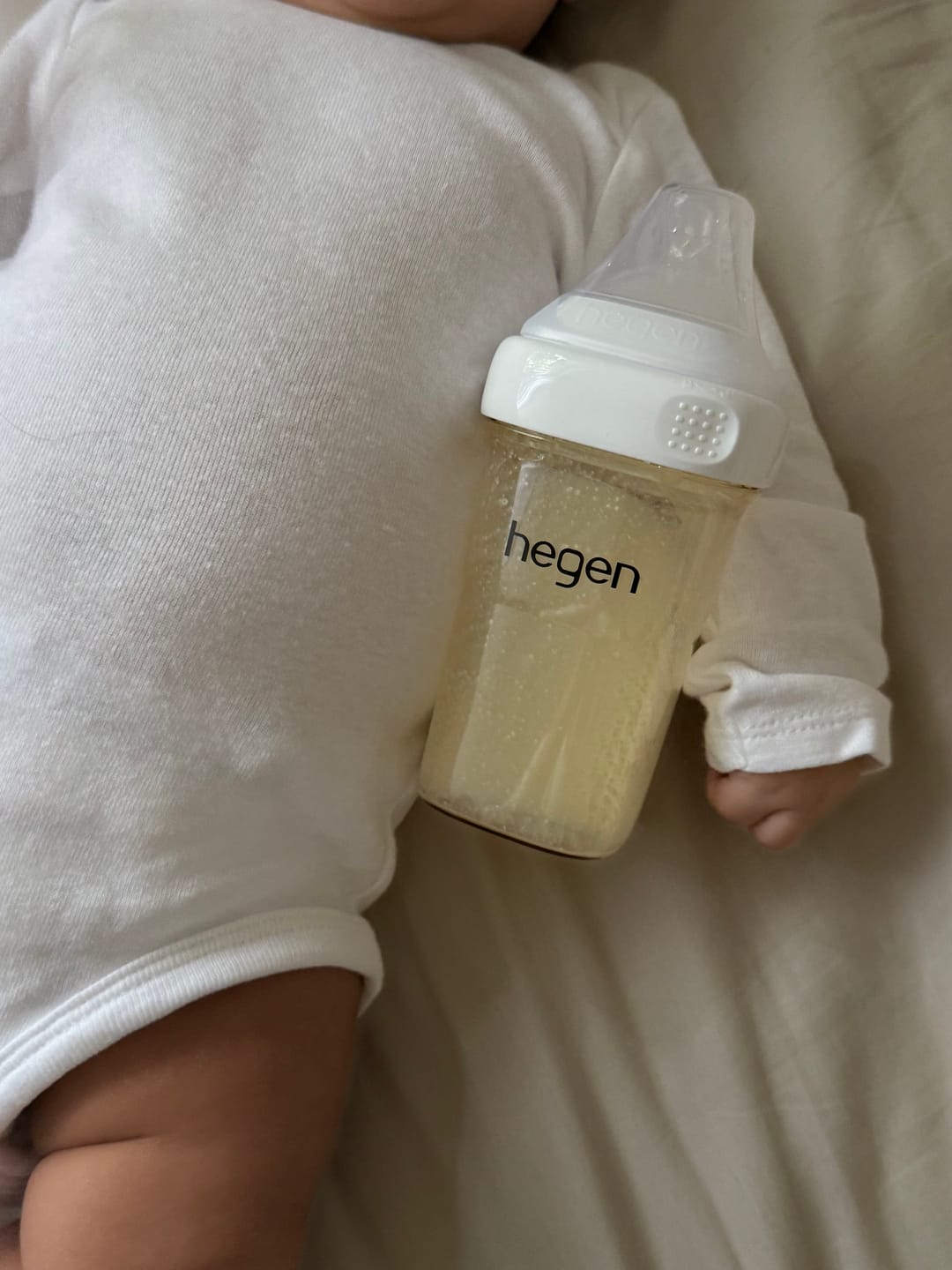 Customer photo review of Hegen Nipple Slow Flow, 2-Pack (1 to 3 months)