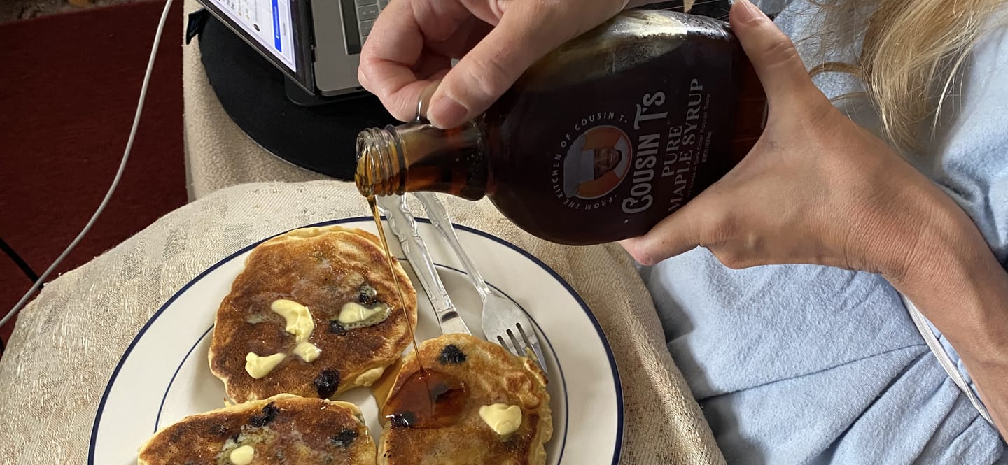 Customer photo review of Cousin T's Pure Maple Syrup
