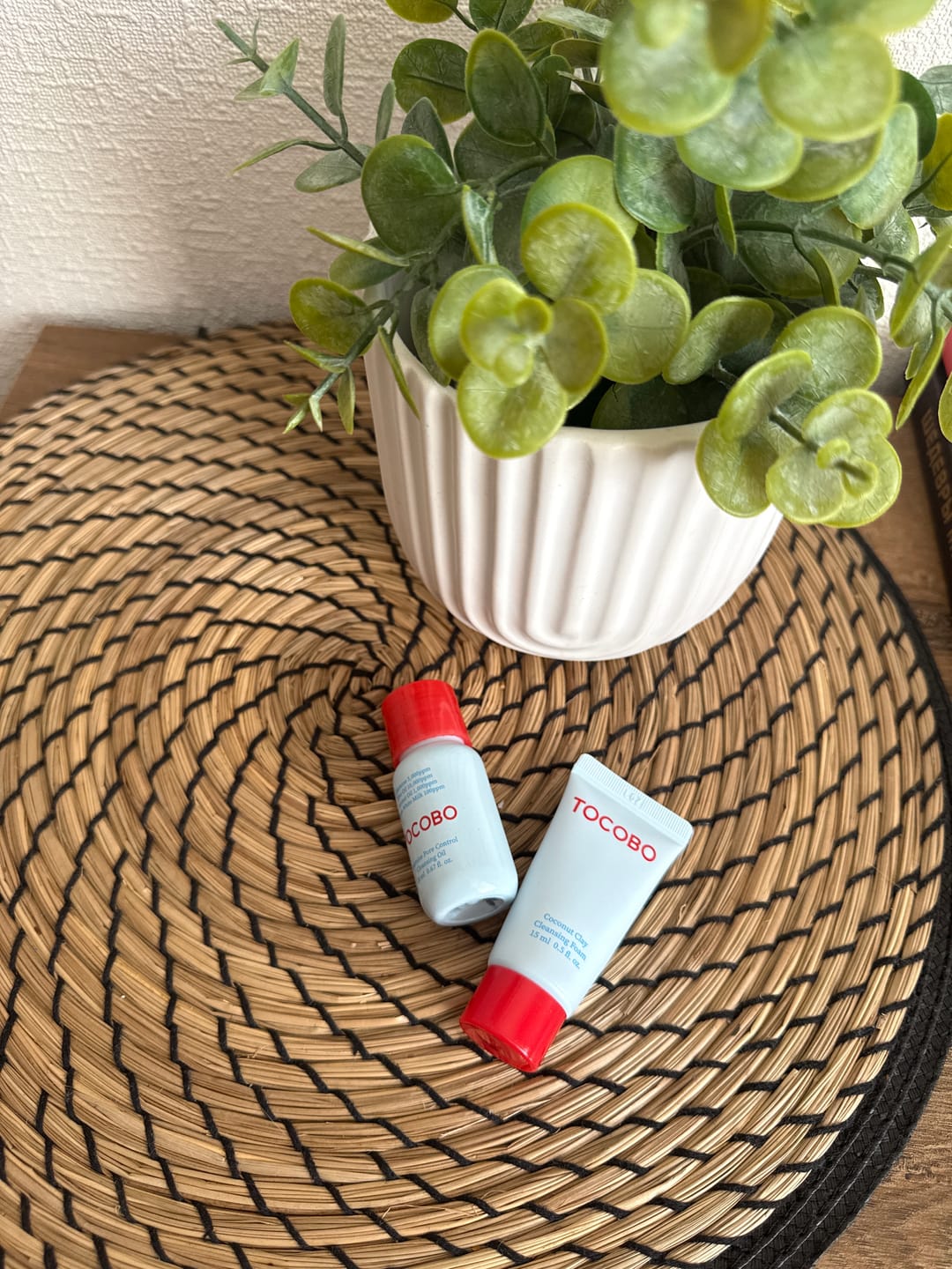 Customer photo review of Mini iepakojumu komplekts Tocobo Double Cleanser Mini Duo