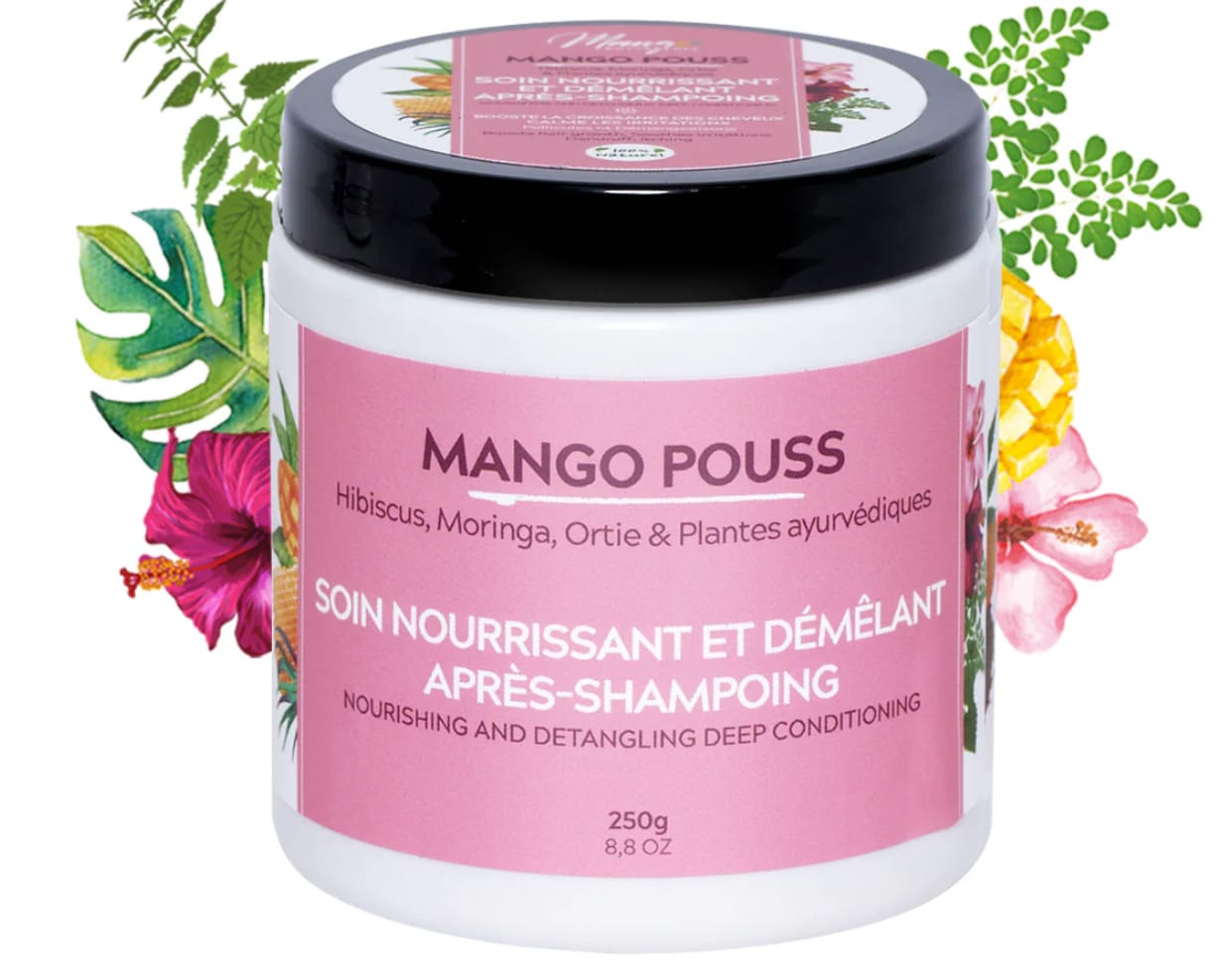 Customer photo review of Soin nourrissant et démêlant après-shampoing - POUSS