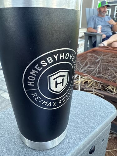 Customer photo review of (6 Pieces) Custom Laser Engraved - 20oz Tumblers