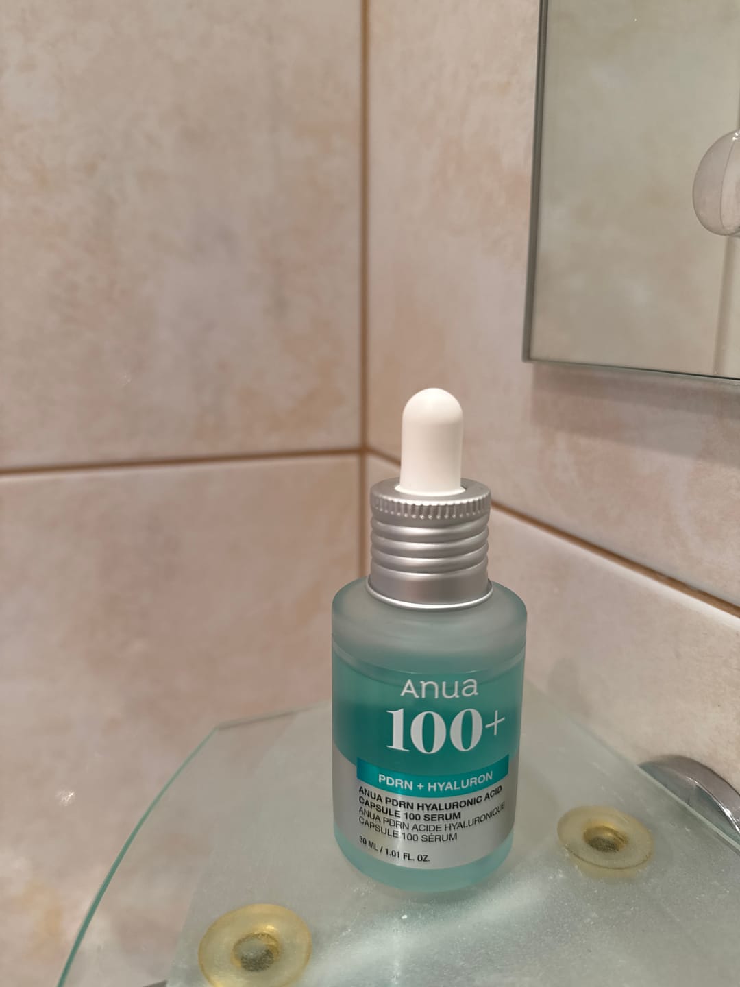 Customer photo review of Serums ar PDRN mirdzuma piešķiršanai ādai Anua PDRN Hyaluronic Acid Capsule 100 Serum