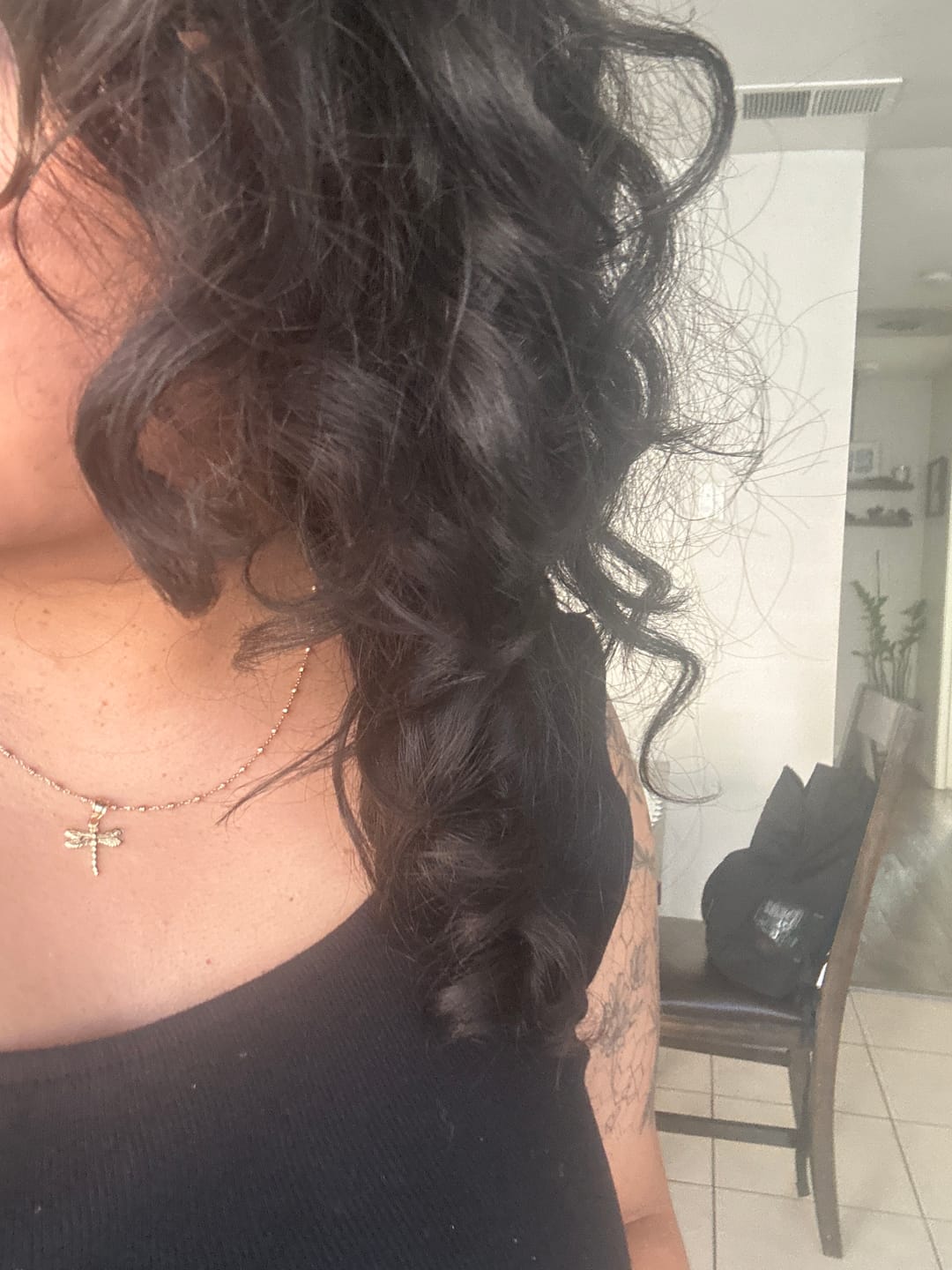 Customer photo review of Witch I Love Your Hair - Hair Mist
