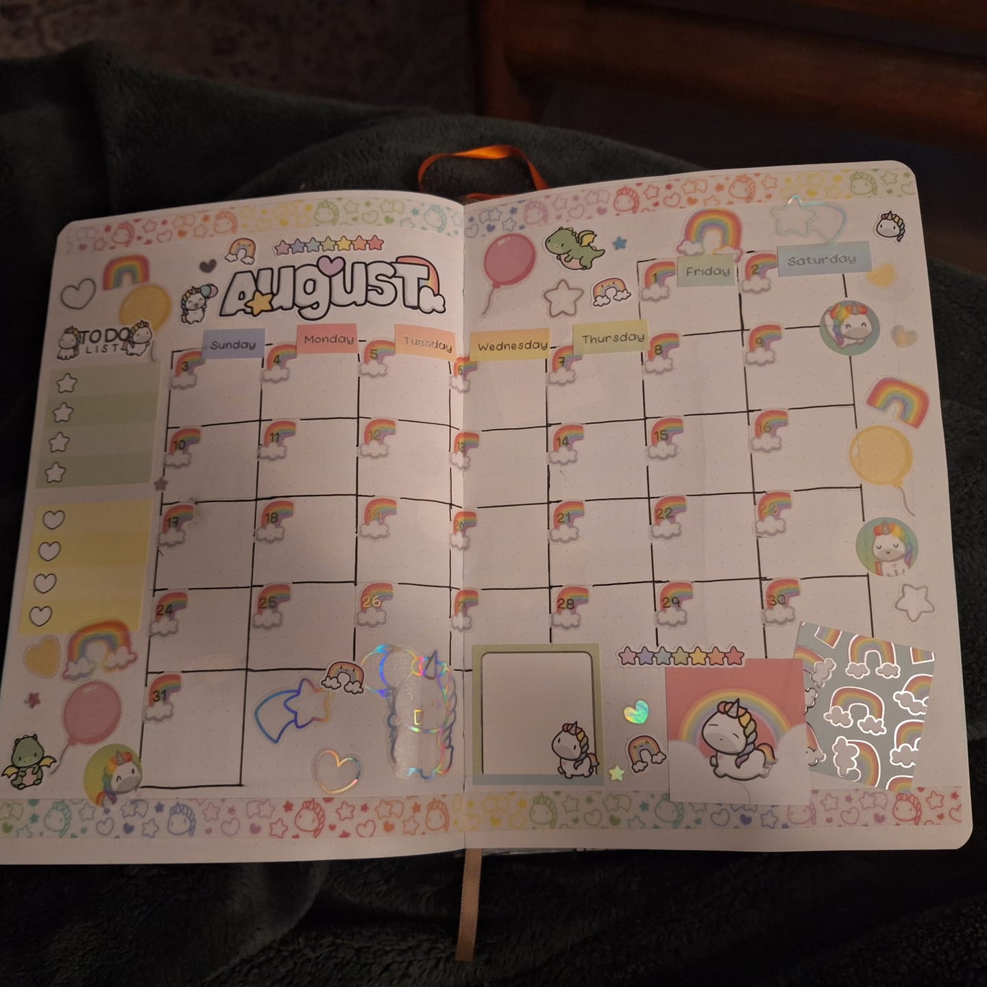 Customer photo review of Rainbow Unicorns Box Set