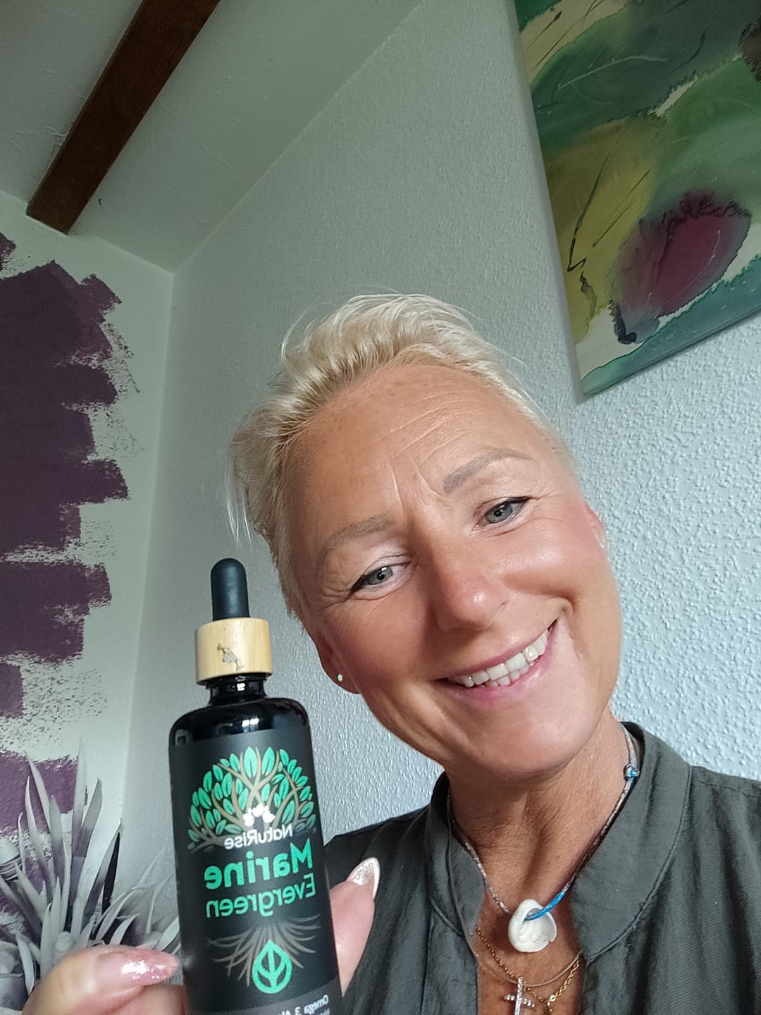 Customer photo review of Omega-3 Algenöl (100ml)
