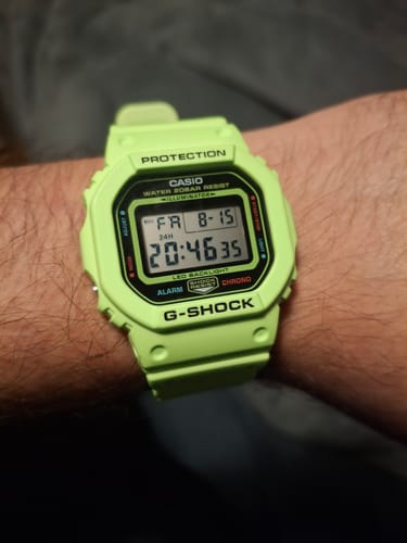 Customer photo review of Reloj Casio G-Shock Vintage DW-5600EP-9JF Verde JDM