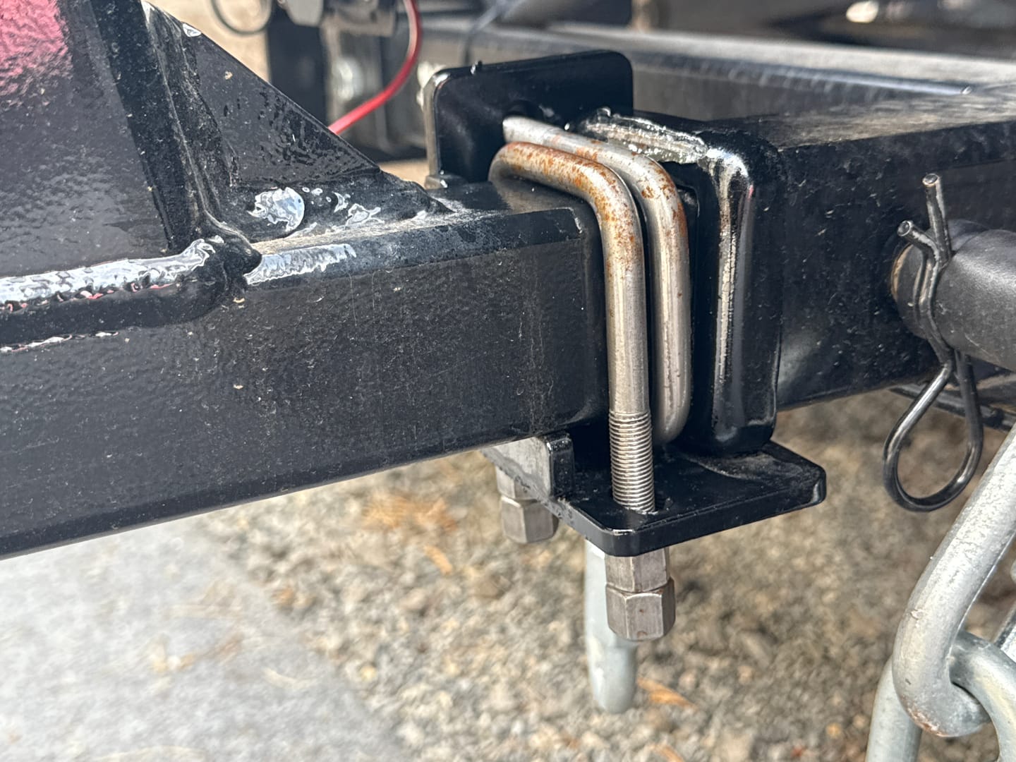 Customer photo review of 3/8 Inch Diameter U-Bolts - Square