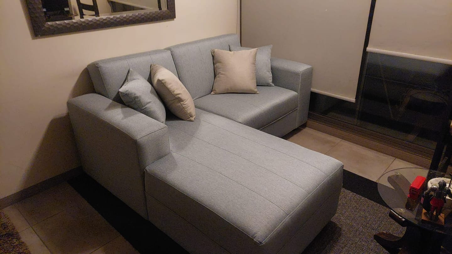 Customer photo review of Sofá en L Cama Baúl Paris