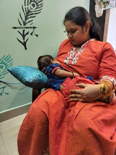 Customer photo review of Brick Red Dual Shade Maxi