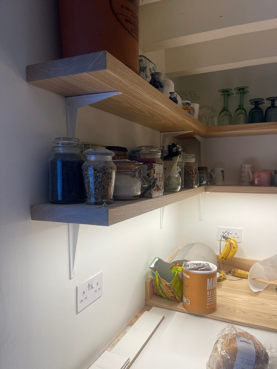 Customer photo review of Heritage Cast Iron Shelf Bracket