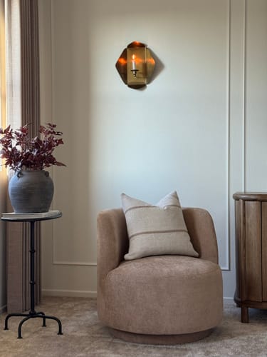 Customer photo review of Reid Candle Sconce