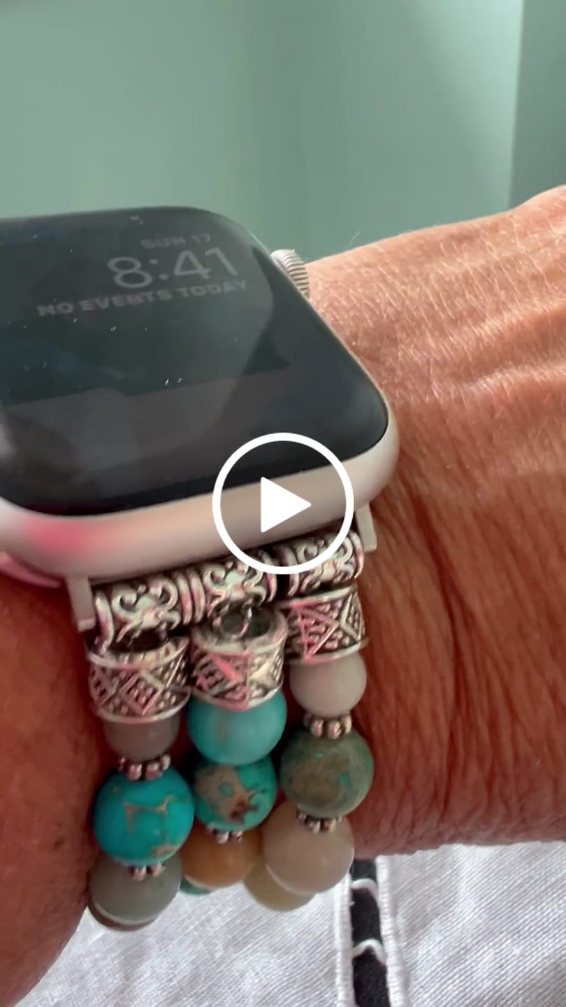Customer video review of Amazon Blue Ocean Stretch Watch Strap