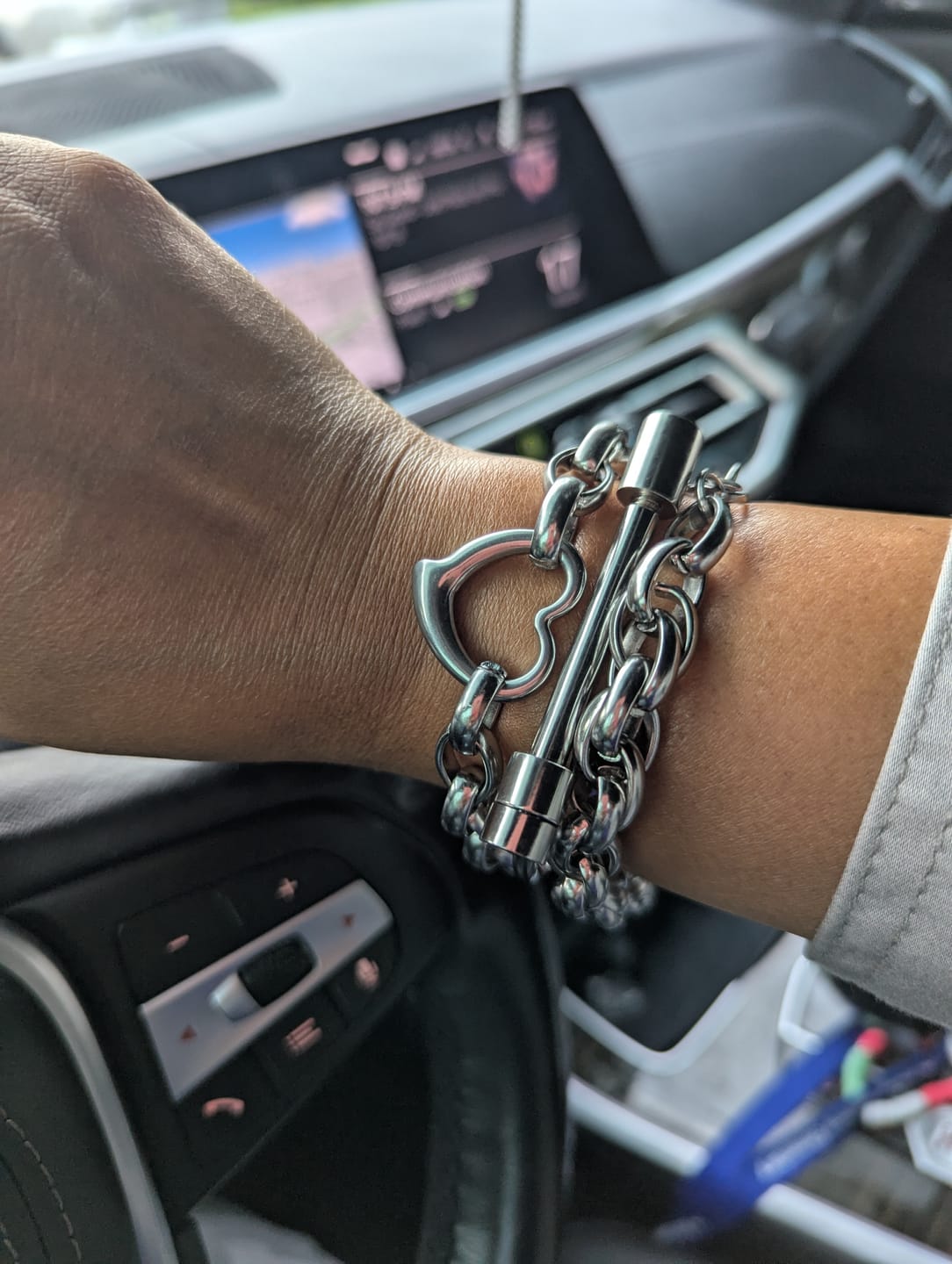Customer photo review of Audra Bracelet Stack