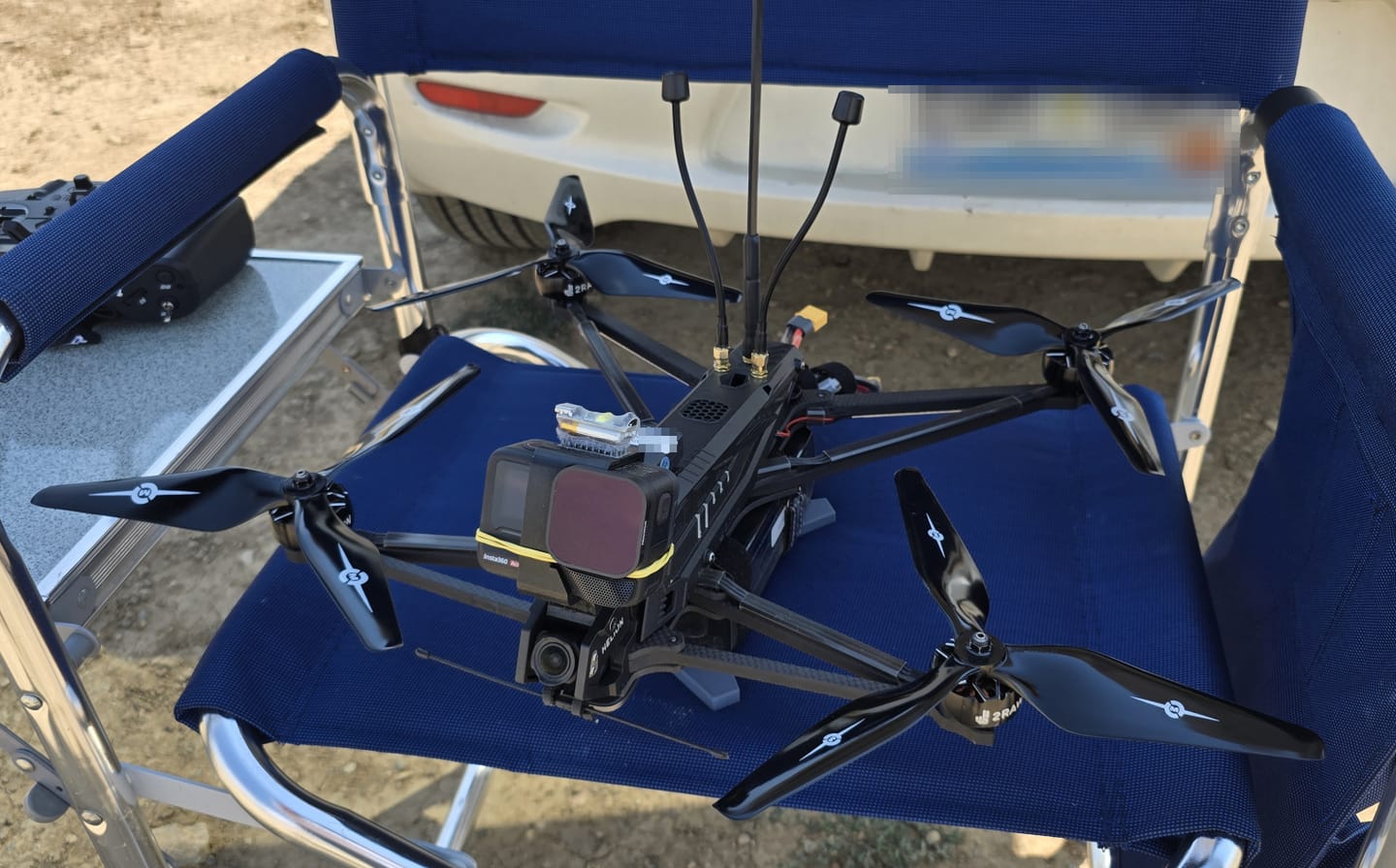 Customer photo review of 3MR Series - 3-Blade 10x5 Propeller (CW) Rev./Pusher Black