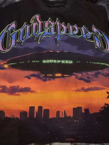 Customer photo review of Godspeed U.A.P Tee Black