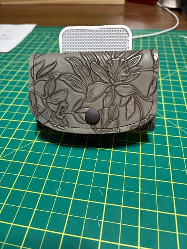 Customer photo review of Mini Marvel Compact Wallet Pattern