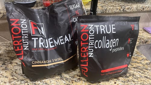 Customer photo review of True Meal Low Carb Meal Replacement
