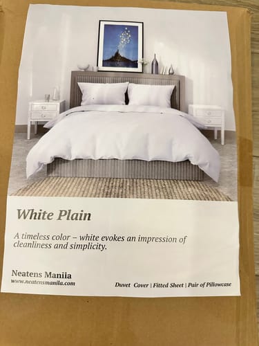 Customer photo review of Plain White