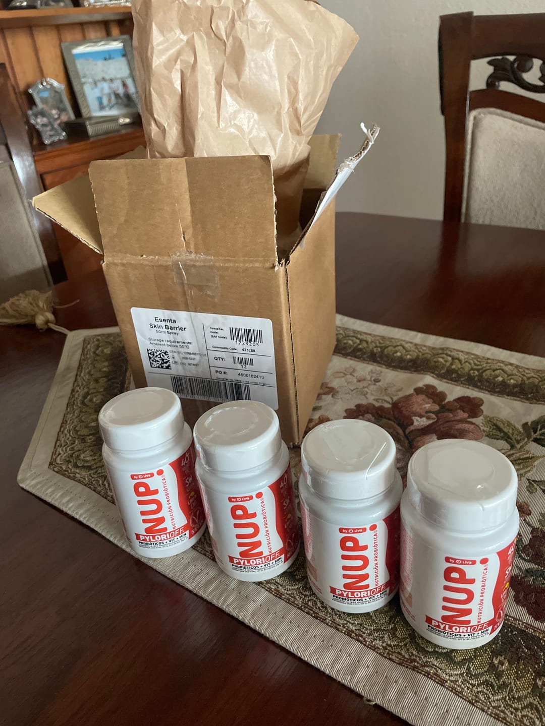 Customer photo review of Probióticos  Pylorioff  NUP x 30 Capsulas
