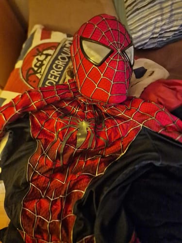 Customer photo review of [NEW] Spidey Gear™ - Tobey Maguire Suit