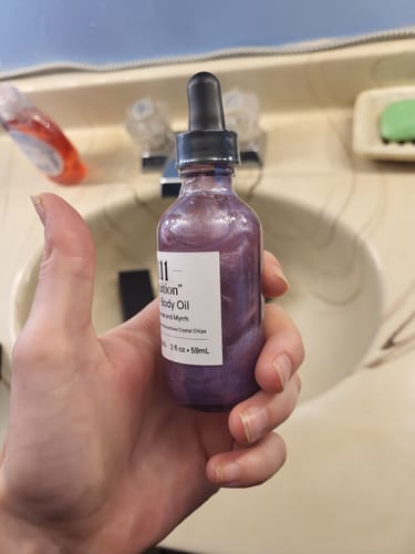 Customer photo review of 111 "Intuition" Bath & Body Oil