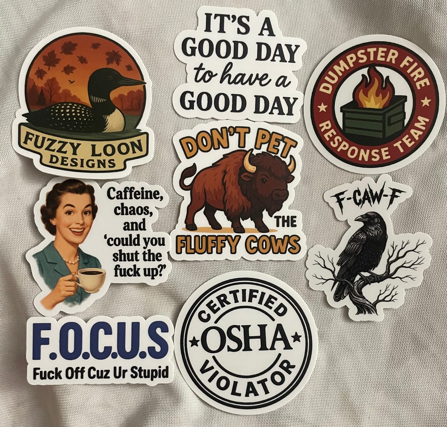 Customer photo review of STICKER CLUB | Monthly Sticker Subscription